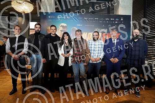 In the restaurant Kolo, in TC Gallery Belgrade, press conferences were held after the press screening of the film 