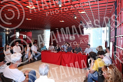 A press conference was held at the National Theater on the occasion of the announcement of the premiere of Leo Tolstoy's play 