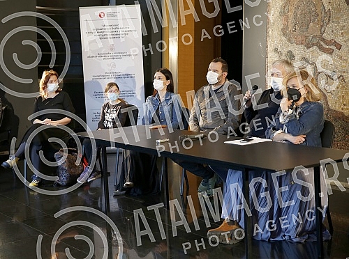A press conference on the occasion of the premiere of the play 