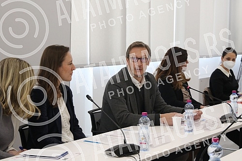 A conference on the occasion of the 75th anniversary of UNICEF in Serbia at the Serbian Chamber of Commerce.
U Privrednoj komori Srbije konferencija povodom 75 godina Unicefa u Srbiji.
A conference on the occasion of the 75th anniversary of UNICEF in Serbia at the Serbian Chamber of Commerce.
U Privrednoj komori Srbije konferencija povodom 75 godina Unicefa u Srbiji.