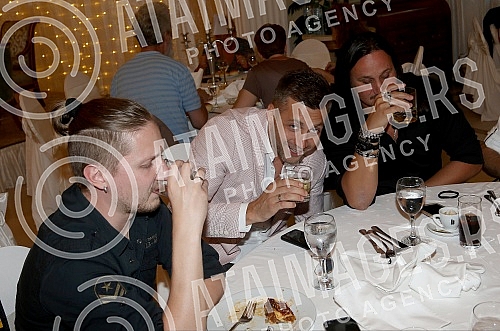 Wedding of familly Karic held in Temple of St Sava.Crkveno vencanje clanova porodice Karic u Hramu Svetog Save.