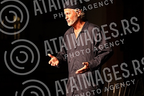 Serbian actor with a career in Hollywood, Zeljko Dimic or Jack Dimich, played his monodrama Serbian actor with a career in Hollywood, Zeljko Dimic or Jack Dimich, played his monodrama