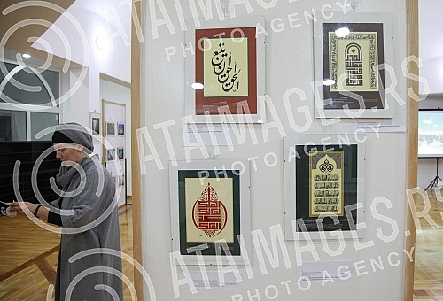 The Embassy of Egypt organized the exhibition 