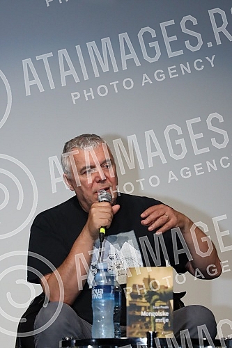 The promotion of the first novel by the famous Slovenian singer-songwriter Zoran Predin 