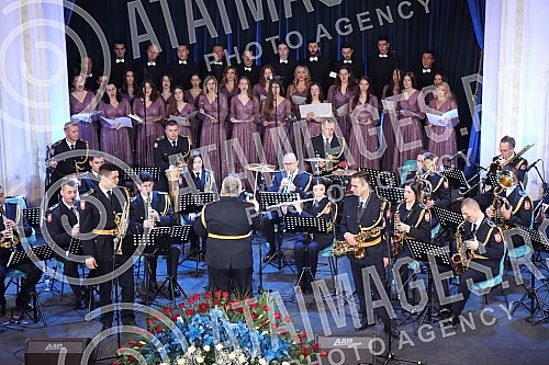 The police orchestra of the Ministry of Internal Affairs of the Republic of Srpska held a concert in honor of the MUP's baptismal glory - Saint Michael the Archangel.Policijski orkestar Ministarstva unutrasnjih poslova Republike Srpske odrzao je ko