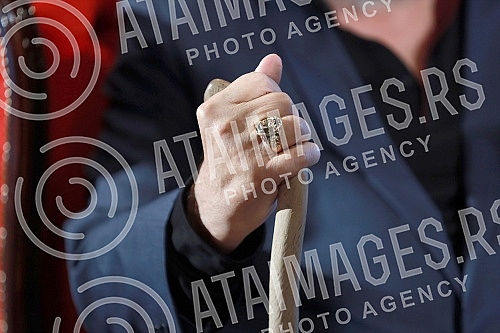 Actor Petar Bozovic was awarded the prize of the Association of dramatic artists of Serbia for his life's work in 2020 - the Dobrica ring award.Glumcu Petru Bozovicu urucena nagrada  Udruzenja dramskih umetnika Srbije za zivotno delo u 2020. godini