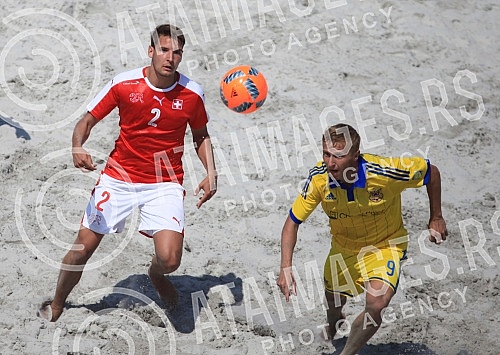 Euro Beach Soccer Cup 2016 match between Ukraine and Switzerland.
Utakmica Evropskog kupa u fudbalu na pesku izmedju Ukrajine i Svajcarske. Euro Beach Soccer Cup 2016 match between Ukraine and Switzerland.
Utakmica Evropskog kupa u fudbalu na pesku izmedju Ukrajine i Svajcarske.