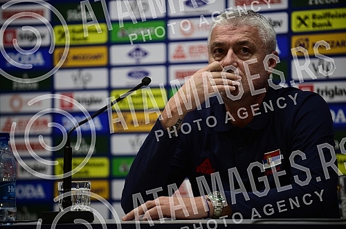 In the press center of SC FSS, a media conference was organized by the head coach of the Serbian national team, Svetislav Pesic, and the president of the Basketball Federation of Serbia, Predrag Danilovic.U press centru SC FSS organizovana je konfe