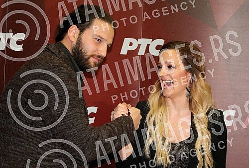 Presentation of singer Tijana Bogicevic which will represent Serbia at the Eurovision Song Contest this year in Ukraine.Predstavljanje pevacice Tijane Bogicevic koja ce predstavljati Srbiju na Eurosongu ove godine u Ukrajini
