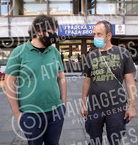 In the Secretariat for Urbanism and Construction Affairs, the initiative Not Drowning Belgrade submitted remarks and petitions regarding the development of a detailed regulation plan for the 