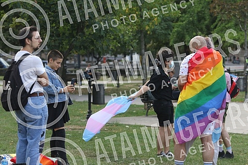 Pride Parade 2021 started in the center of Belgrade under the slogan 