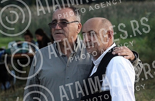 The first EcoKultArt festival in the Danube amphitheater on the left bank of the Danube KRNJART, organized by the citizens' association 