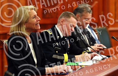 The Prime Minister of the Republic of Serbia, Ana Brnabic, met with the Assistant Secretary of State for European and Asian Affairs, Karen Donfried, in the building of the Government of Serbia.Predsednica Vlade Republike Srbije Ana Brnabic sastala 