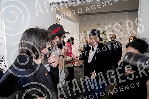 Press conference at the 49th Fest of the film crew 