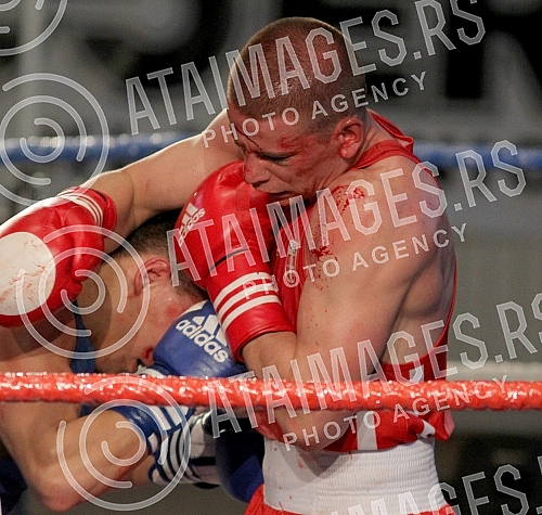 Finale 53. Beogradskog pobednika (Final bout of 53rd Belgrade Winner) u amaterskom - olimpijskom boks odran u Hali Pinki.