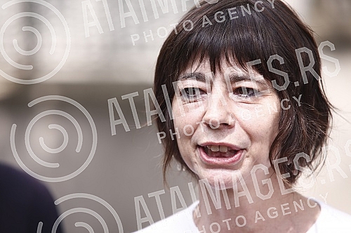 The press conference of the movement Ne davimo Beograd regarding the allegations about the 