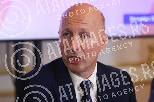 Panel discussion on the state and prospects of entrepreneurship in Serbia.Panel diskusija o stanju i perspektivama preduzetnistva u Srbiji.