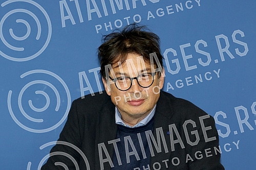 A press conference was held at the OFK Belgrade stadium on the occasion of the start of filming of the feature series and film A press conference was held at the OFK Belgrade stadium on the occasion of the start of filming of the feature series and film