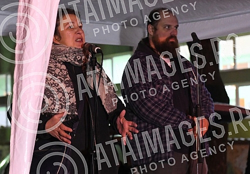 The Jagodina informal group of citizens Eco Brigade and other members of the Association of Environmental Organizations of Serbia (SEOS) organized a protest in Jagodina called 