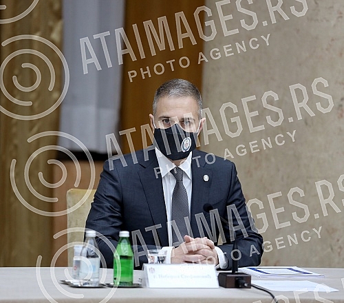 A session of the National Security Council chaired by the President of the Republic of Serbia, Aleksandar Vucic, has begun at the Palace of Serbia.U Palati Srbija pocela sednica Saveta za nacionalnu bezbednost kojom predsedava predsednik Republike 