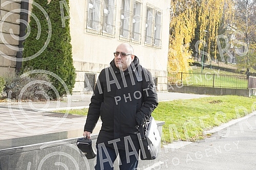 Vladimir Djukanovic Djuka, SNS MP, member of the High Judicial Council and the State Council of Prosecutors, lawyer of the accused Predrag Koluvija in the 