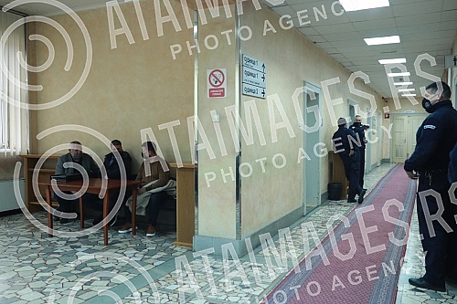 Darko Saric arrived at the building of the Special Court in Belgrade in Ustanicka Street for the main trial, which is being held before the Court of Appeals. Darko Saric stigao je u zgradu Specijalnog suda u Beogradu u Ustanickoj ulici na glavni pr