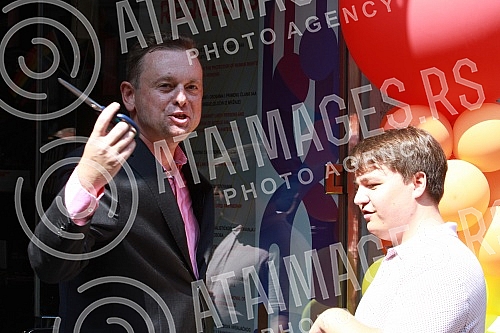 Open Pride info center in Belgrade.Otvoren Prajd info centar u Beogradu. 