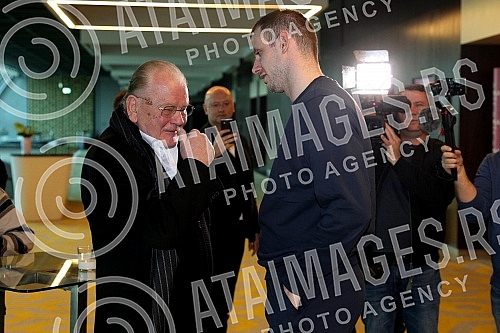 Gathering of the Serbian national team due to the qualifying cycle for going to Eurobasket 2021 and a press conference of selectors Igor Kokoskov at the Crowne Plaza Hotel.Okupljanje muske reprezentacija Srbije zbog kvalifikacionog ciklusa za odlaza