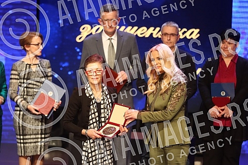 The Ministry of Education and Culture of the Republic of Srpska awarded the Saint Sava Award, which consists of the Saint Sava Charter and the cash prize, to this year's winners at a solemn event held at the Children's Theater of the Republic of Srps