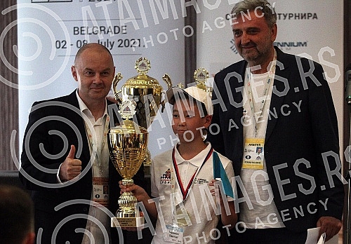Closing of the first international open chess championship of Serbia 