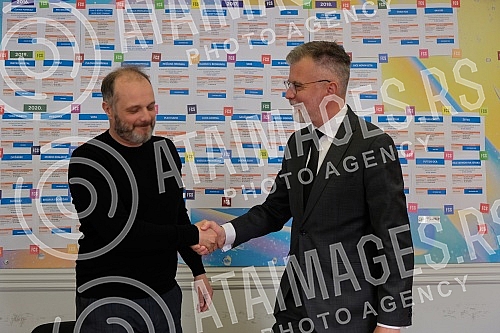 The protocol on cooperation between the two important institutions was signed by the director of the Film Center of Serbia (FCS) - director Gordan Matic and the director of the Museum of Genocide Victims - historian Dejan Ristic, at the FCS premises. The protocol on cooperation between the two important institutions was signed by the director of the Film Center of Serbia (FCS) - director Gordan Matic and the director of the Museum of Genocide Victims - historian Dejan Ristic, at the FCS premises.