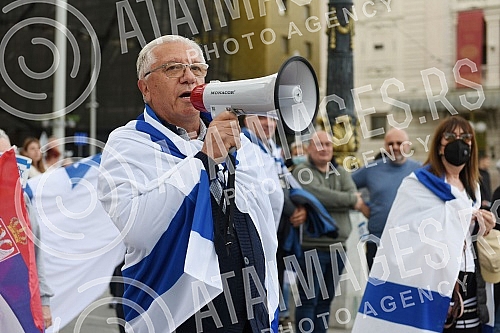 The Jewish community of Zemun held a rally 