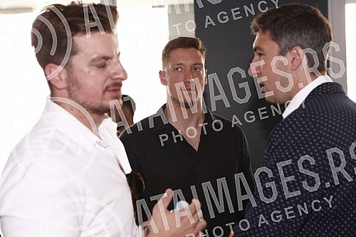 A press conference was held in the Promenade on the occasion of signing and marking the general sponsorship for 2022/2023. year between Lidl Serbia and the Water Polo Association of Serbia.U Promenadi je odrzana konferencija za medije povodom potpi