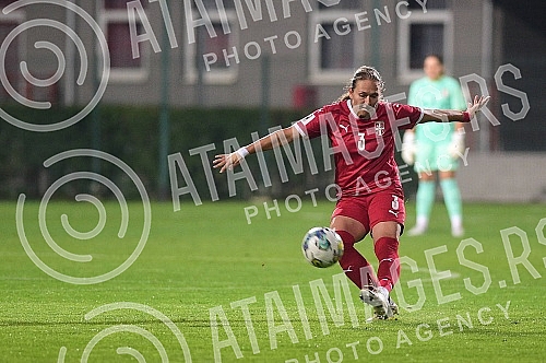 The women's A national team is playing a qualifying match for the 2023 World Cup against Portugal on field number 1 of the FSS Sports Center in Stara Pazova.
Zenska A reprezentacije igra mec kvalifikacija za Svetsko prvenstvo 2023 protiv Portugalije The women's A national team is playing a qualifying match for the 2023 World Cup against Portugal on field number 1 of the FSS Sports Center in Stara Pazova.
Zenska A reprezentacije igra mec kvalifikacija za Svetsko prvenstvo 2023 protiv Portugalije
