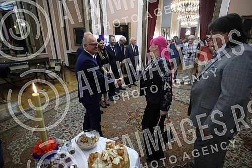 Reception in the City Assembly on the occasion of the city's celebration - Savior's Day.Prijem u Skupstini grada povodom gradske slave - Spasovdana.