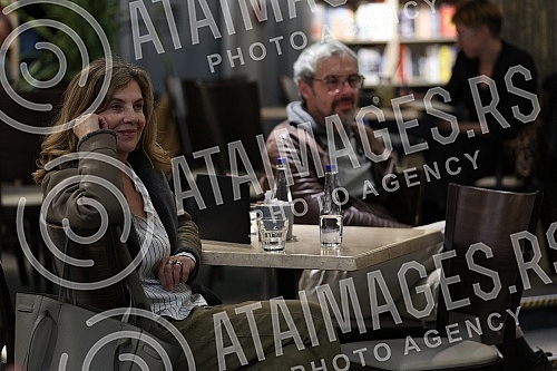 A literary evening with Anto Tomic, an award-winning Croatian writer, journalist and screenwriter, was held in the Bukmarker cafeteria, in the Delfi SKC bookstore.Knjizevno vece s Antom Tomicem, nagradjivanim hrvatskim piscem, novinarom i scenarist