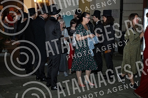 The premiere of the play 