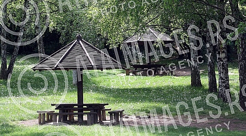 International Labor Day - May 1 in Belgrade. Curfew at the time of COVID 19.Medjunarodni praznik rada - 1. maj u Beogradu. Policijski cas u vreme COVID 19.