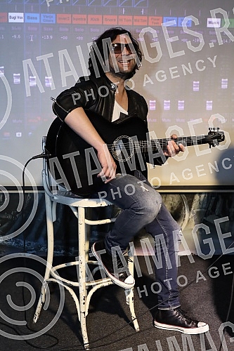 The press conference of the Bulgarian representative at the Eurovision Song Contest Ronnie Romero was held in Wurst Platz.Konferencija za medije bugarskog predstavnik na Eurosongu   Ronijea Romera odrzana je u Wurst Platzu.