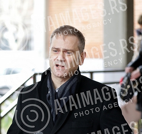 In front of the Third basic prosecutor's office, a press conference was held by the deputy president of the Party of freedom and justice, Borko Stefanovic, on the topic 