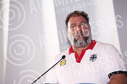 A press conference was held in the Promenade on the occasion of signing and marking the general sponsorship for 2022/2023. year between Lidl Serbia and the Water Polo Association of Serbia.U Promenadi je odrzana konferencija za medije povodom potpi