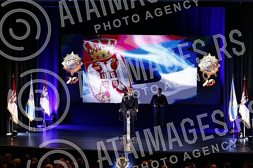 The ceremony marking the 20th year since the establishment of the Security and Information Agency (BIA) and the 123rd year since the establishment of the Department for Confidential Police Affairs was held in the ceremonial hall of the BIA.Svecanos