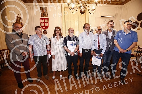 The Association of Writers of Serbia hosted a ceremony to present the 