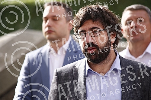 In the House of the National Assembly, a press conference of the Green Left Club - We are not drowning Belgrade was held on the problems of the local village of Podgradina near Kosjerica with the construction of a quarry.U Domu Narodne skupstine od