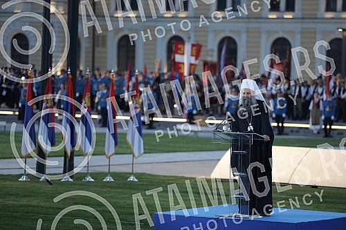 The central manifestation on the occasion of the Day of Serbian Unity, Freedom and the National Flag is being held on Savka Square near the monument to Stefan Nemanja.
Centralna manifestacija povodom Dana srpskog jedinstva, slobode i nacionalne zas The central manifestation on the occasion of the Day of Serbian Unity, Freedom and the National Flag is being held on Savka Square near the monument to Stefan Nemanja.
Centralna manifestacija povodom Dana srpskog jedinstva, slobode i nacionalne zas