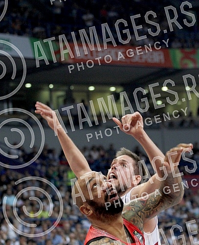 First day of FIBA Olympic Qualifying Tournament 2016 held in Kombank arena - Group A - Serbia vs Puerto Rico.Prvi dan Olimpijskog kvalifikacionog turnira za Olimpijske igre u Riu 2016 odrzan u Kombank areni - Group A - Srbija vs Puerto Rico.