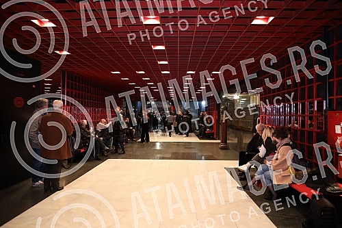 The premiere of the play 