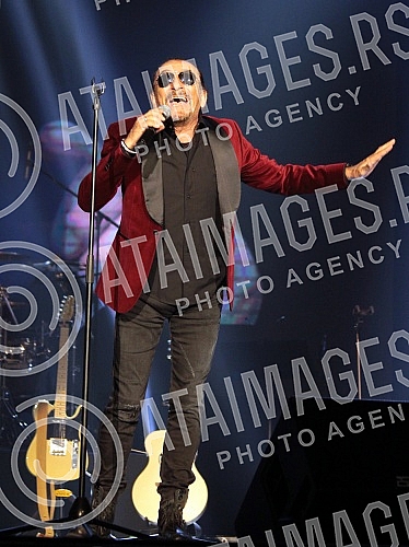 Concert of Zeljko Bebek held in Sava centar.Koncert Zeljka Bebeka u Sava centru.