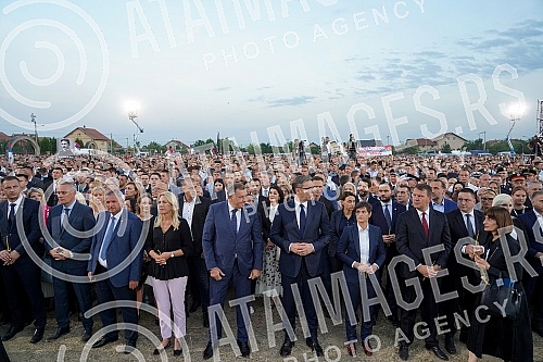 Marking the Day of Remembrance of all killed and expelled Serbs in the armed action 