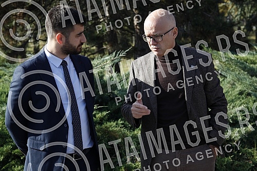 In the Friendship Park in Usce, the Serbian Progressive Party celebrated its 13th birthday by planting 13 trees.In the Friendship Park in Usce, the Serbian Progressive Party celebrated its 13th birthday by planting 13 trees.